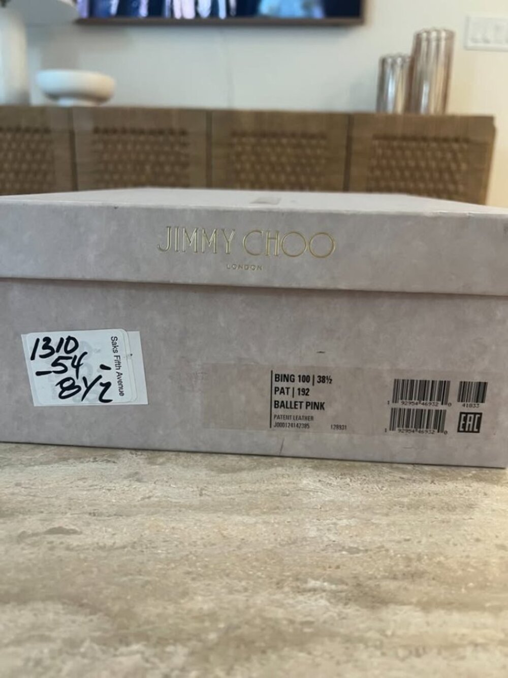 NWT Jimmy Choo Bing 100 Ballet Pink *Only worn once to try on* - Picture 8 of 9